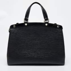 Pre Owned Louis Vuitton Black Epi Leather Brea GM Bag