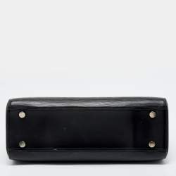 Pre Owned Louis Vuitton Black Epi Leather Brea GM Bag