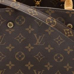Pre Owned Louis Vuitton Monogram Canvas Montaigne BB Bag