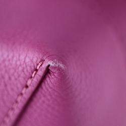 Louis Vuitton Pink Leather Lockme Backpack