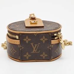 Louis Vuitton Monogram Canvas Boite Chapeau Necklace