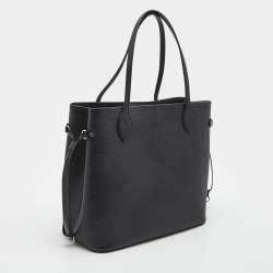 Louis Vuitton Black Epi Leather Neverfull MM Bag