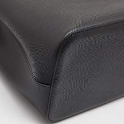 Louis Vuitton Black Epi Leather Neverfull MM Bag