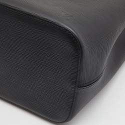 Louis Vuitton Black Epi Leather Neverfull MM Bag