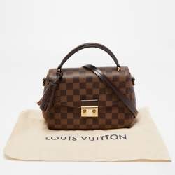 Pre Owned Louis Vuitton Damier Ebene Canvas Croisette Bag