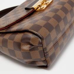 Pre Owned Louis Vuitton Damier Ebene Canvas Croisette Bag