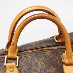 Pre Owned Louis Vuitton Monogram Canvas Speedy 40 Bag