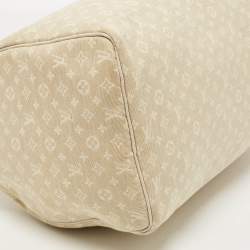 Louis Vuitton Dune Monogram Mini Lin Canvas Speedy 30 Bag