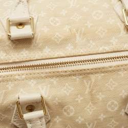 Louis Vuitton Dune Monogram Mini Lin Canvas Speedy 30 Bag