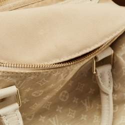 Louis Vuitton Dune Monogram Mini Lin Canvas Speedy 30 Bag