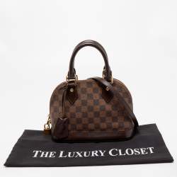 Louis Vuitton Damier Ebene Canvas Alma BB Bag