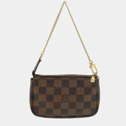 Louis Vuitton Brown Damier ebene Canvas Mini Pochette Accessoires handbag Louis  Vuitton