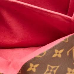 Pre Owned Louis Vuitton Monogram Canvas Patches Pochette Metis Bag