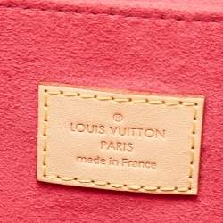 Pre Owned Louis Vuitton Monogram Canvas Patches Pochette Metis Bag