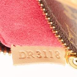 Pre Owned Louis Vuitton Monogram Canvas Patches Pochette Metis Bag