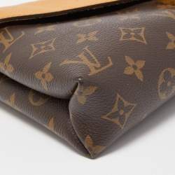 Pre Owned Louis Vuitton Safran Monogram Canvas Pallas Chain Bag
