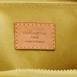 Pre Owned Louis Vuitton Vert Impression Monogram Vernis Alma PM Bag