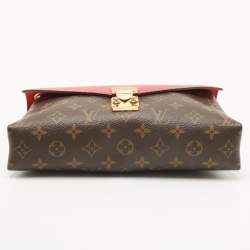 Pre Owned Louis Vuitton Cherry Monogram Canvas Pallas Chain Bag