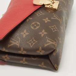 Pre Owned Louis Vuitton Cherry Monogram Canvas Pallas Chain Bag