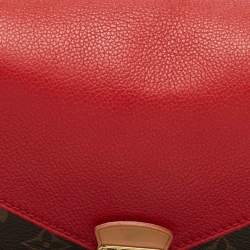 Pre Owned Louis Vuitton Cherry Monogram Canvas Pallas Chain Bag