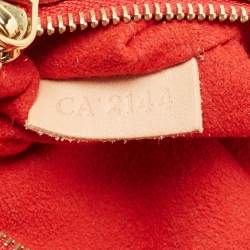 Pre Owned Louis Vuitton Cherry Monogram Canvas Pallas Chain Bag