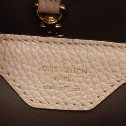 مملوكة مسبقًا Louis Vuitton Galet Taurillon Leather Capucines BB Bag