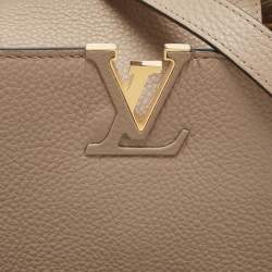 مملوكة مسبقًا Louis Vuitton Galet Taurillon Leather Capucines BB Bag