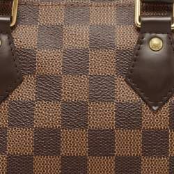 Pre Owned Louis Vuitton Damier Ebene Canvas Speedy 25 Bag