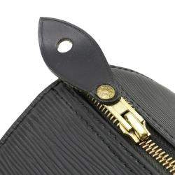 Pre Owned Louis Vuitton Black Epi Leather Speedy 30 Top Handle Bag