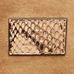 Pre Owned Louis Vuitton Monogram Canvas and Python Victoire Bag