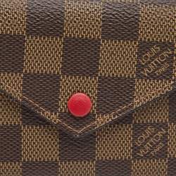 Louis Vuitton Red Monogram Canvas Victorine Wallet 