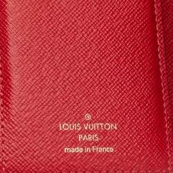 Louis Vuitton Red Monogram Canvas Victorine Wallet 