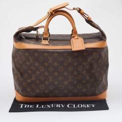 Louis Vuitton Monogram Canvas Cruiser 40 Travel Bag