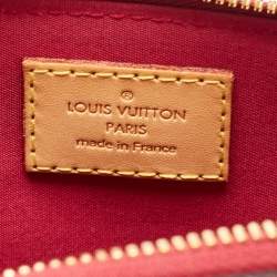 Pre Owned Louis Vuitton Indian Rose Monogram Vernis Alma BB Bag