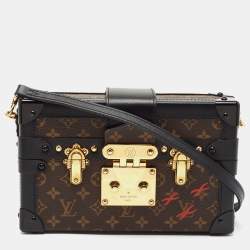 Louis Vuitton Black Monogram Satin Limited Edition Minaudiere Motard Clutch  Louis Vuitton | The Luxury Closet