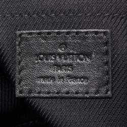 Pre Owned Louis Vuitton Black Lurex Limited Edition Altair Clutch