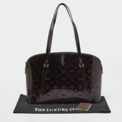 مملوكة مسبقًا Louis Vuitton Amarante Monogram Vernis Avalon Zipped Bag