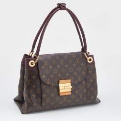 Pre Owned Louis Vuitton Aurore Monogram Canvas Olympe Bag