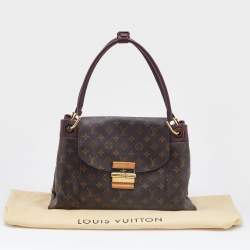 Pre Owned Louis Vuitton Aurore Monogram Canvas Olympe Bag