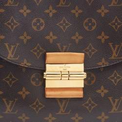 Pre Owned Louis Vuitton Aurore Monogram Canvas Olympe Bag