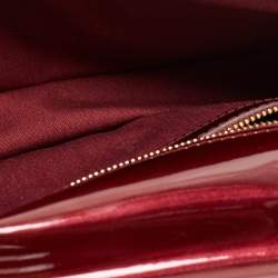 Pre Owned Louis Vuitton Amarante Vernis Sobe Clutch
