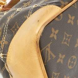 Pre Owned Louis Vuitton Monogram Canvas Limited Edition Riveting Bag