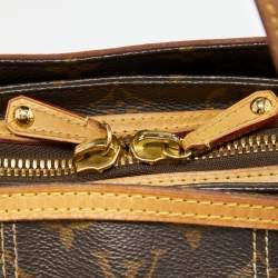 Pre Owned Louis Vuitton Monogram Canvas Limited Edition Riveting Bag