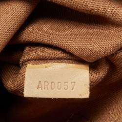 Pre Owned Louis Vuitton Monogram Canvas Limited Edition Riveting Bag