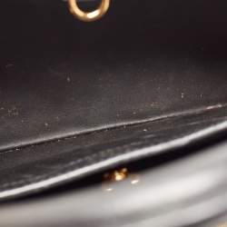 Pre Owned Louis Vuitton Black Taurillon Leather Mechanical Flower Capucines BB Bag