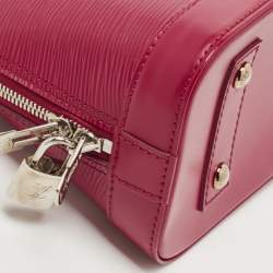 Pre Owned Louis Vuitton Carmine Epi Leather Alma BB Bag