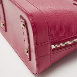 Pre Owned Louis Vuitton Carmine Epi Leather Alma BB Bag