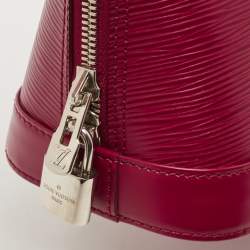 Pre Owned Louis Vuitton Carmine Epi Leather Alma BB Bag