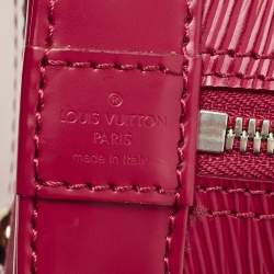 Pre Owned Louis Vuitton Carmine Epi Leather Alma BB Bag