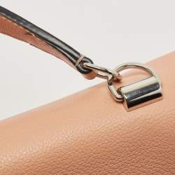 Pre Owned Louis Vuitton Tricolor Leather Lockme II Top Handle Bag